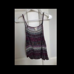 Forever 21 Pattern Tank Top